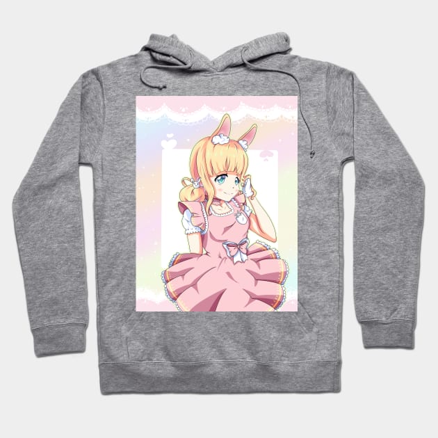 Usagi Kawaii Hoodie by Littlepancake